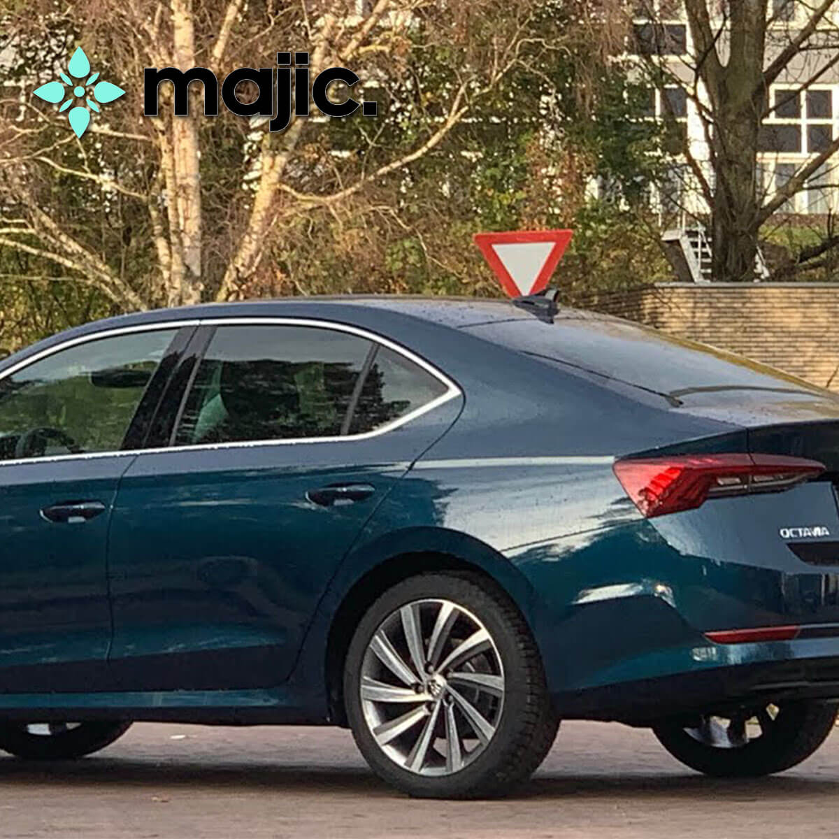 Skoda Lava Blue Paint (W5Q)