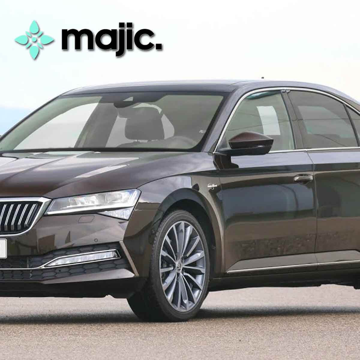 Skoda Magnetic Brown Paint (F8V)