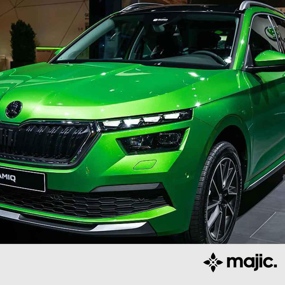 Skoda Rallye Green Paint (F6Z)