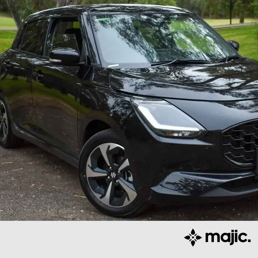 Suzuki Super Black, Midnight Black Metallic Paint (ZMV)