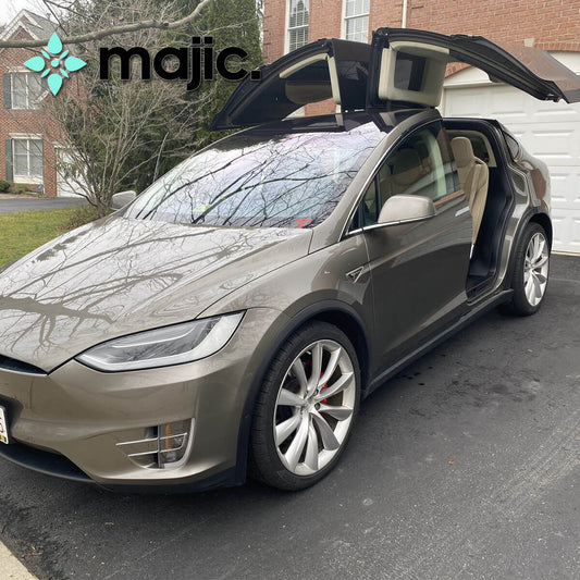 Tesla Titanium Grey Paint