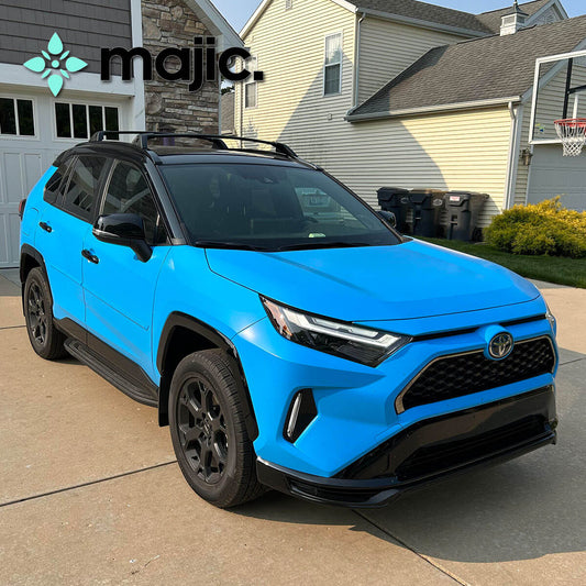 Toyota Blue Flame, Cyan Paint (8W9)