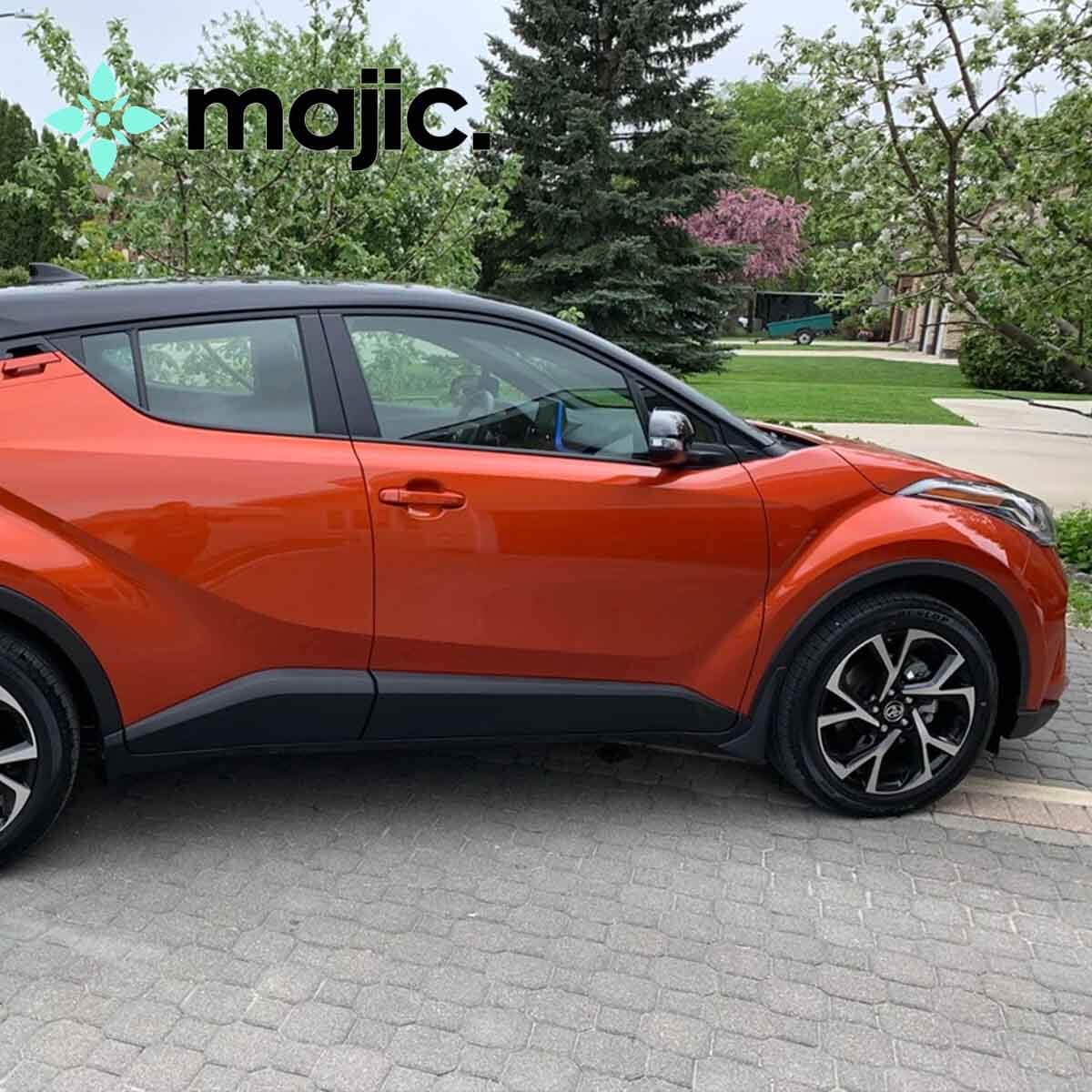 Toyota Hot Lava Orange Paint (4R8)