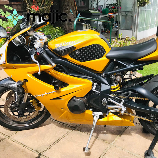 Triumph Scorched Yellow Paint