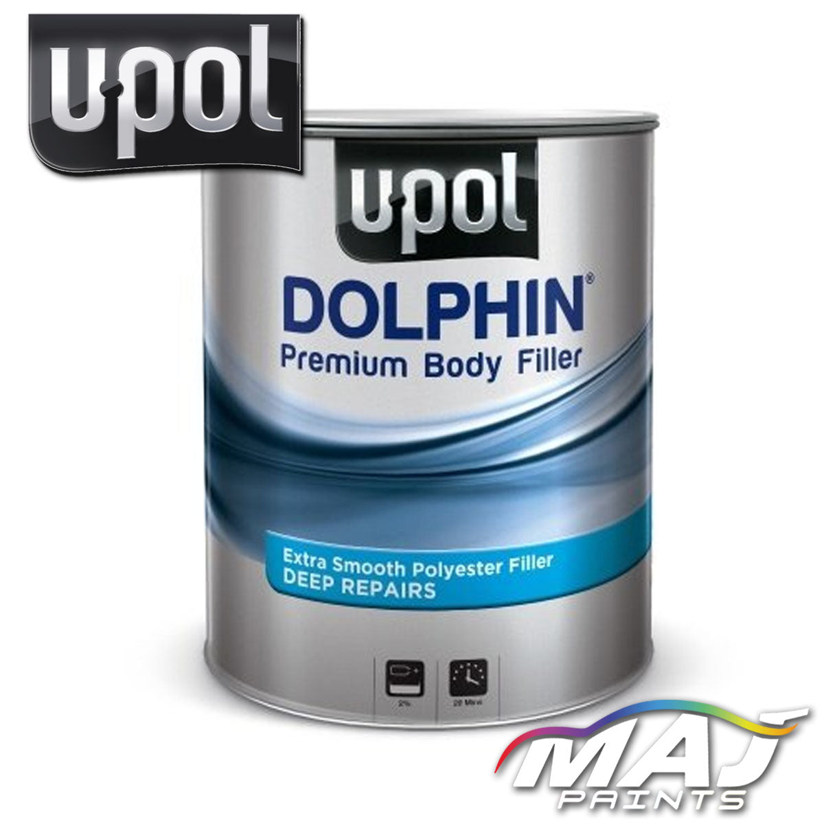 U-POL Dolphin Deep Repairs Body Filler - 3L