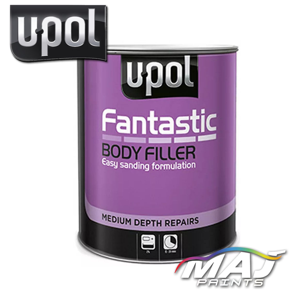 U-POL Fantastic Ultra Lightweight Body Filler Medium Depth Repairs - 3L