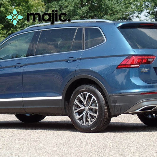 Volkswagen Blue Silk Metallic Paint (LD5L)