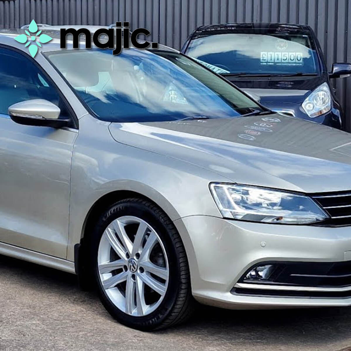 Volkswagen Moon Rock Silver Paint (LP7W)