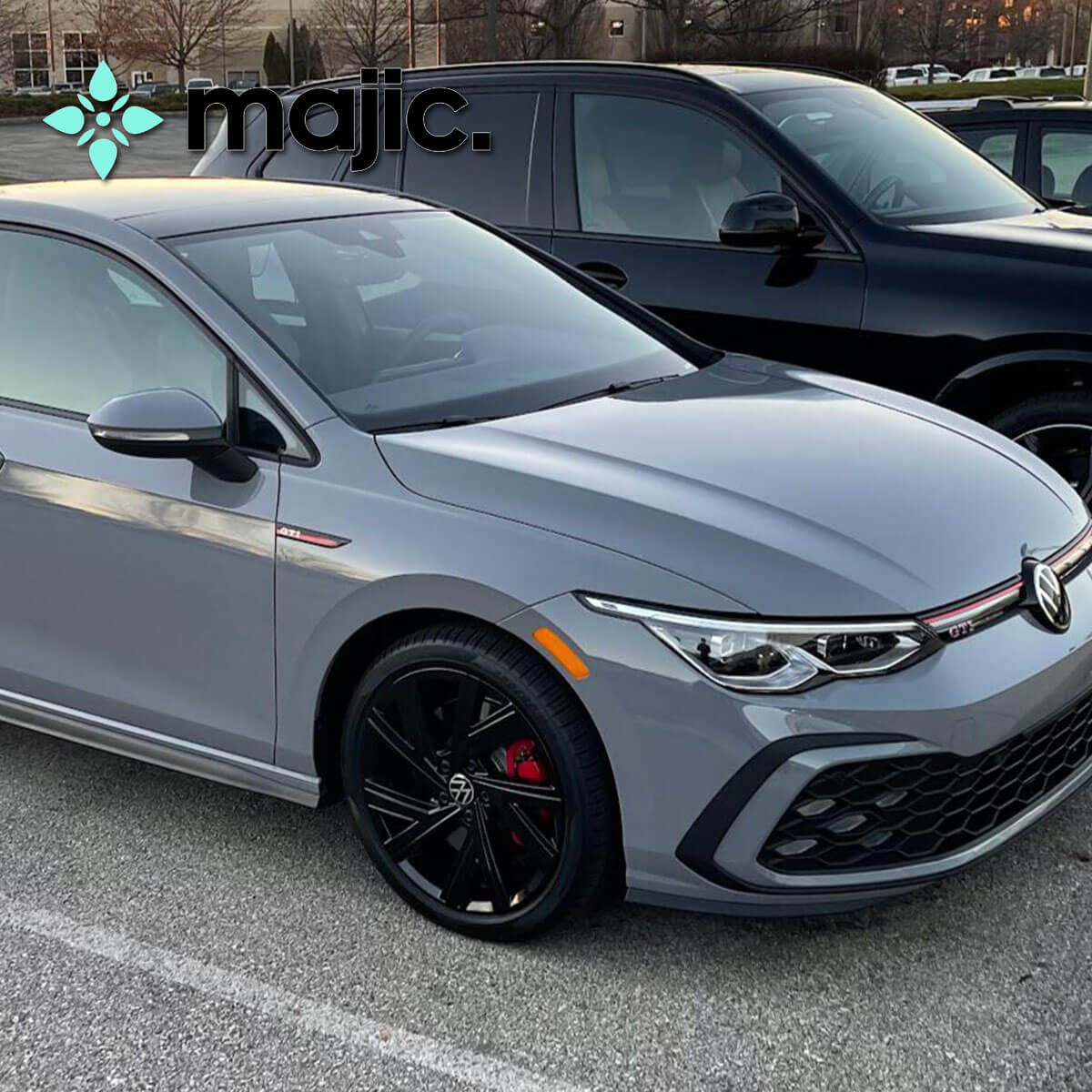 Volkswagen Moonstone Grey Paint (LA7C)