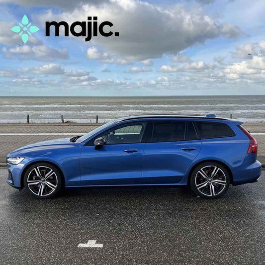 Volvo Bursting Blue Paint