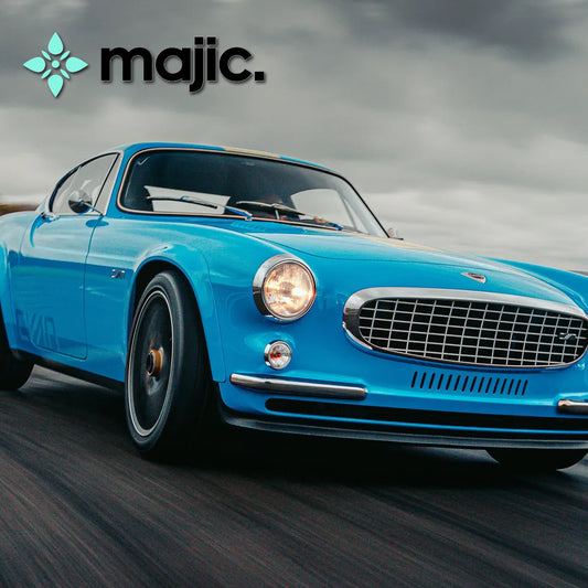 Volvo Cyan Racing Blue Paint (619)