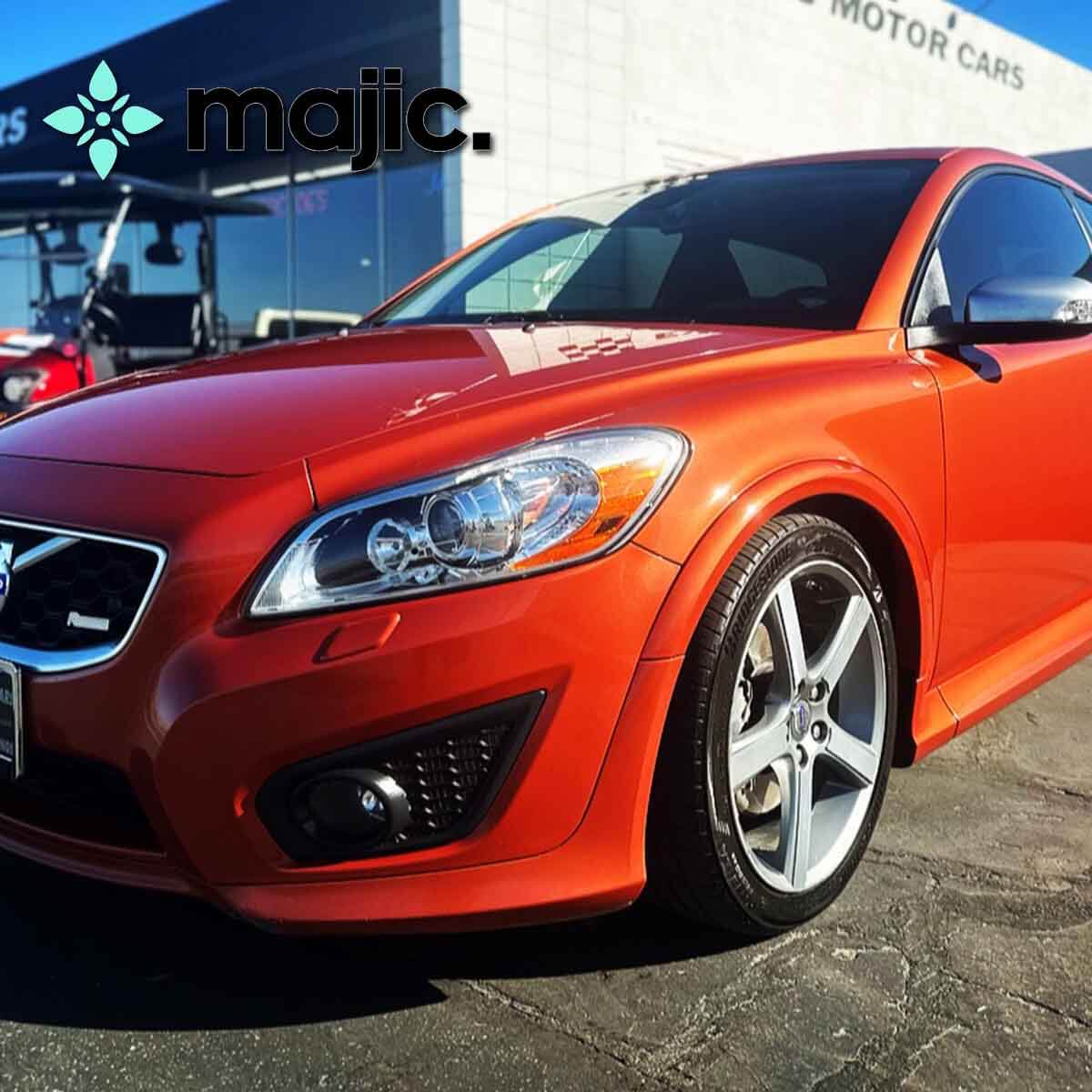 Volvo Orange Flame Paint (701)