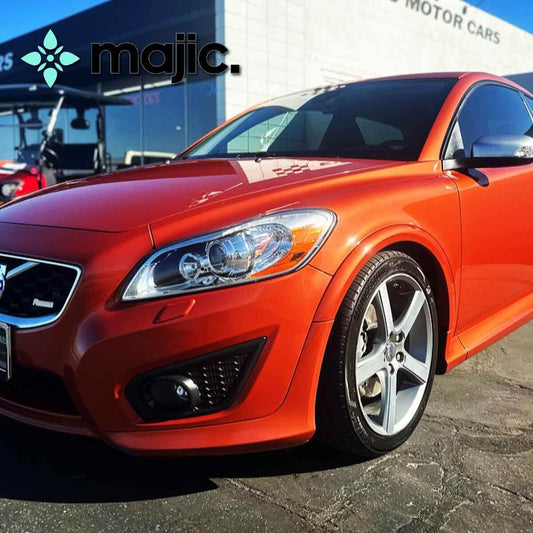 Volvo Orange Flame Paint (701)