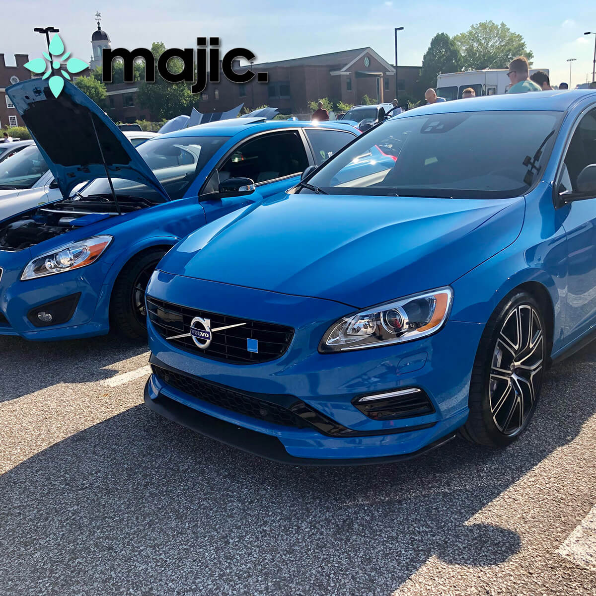 Volvo Rebel Blue Paint (619)